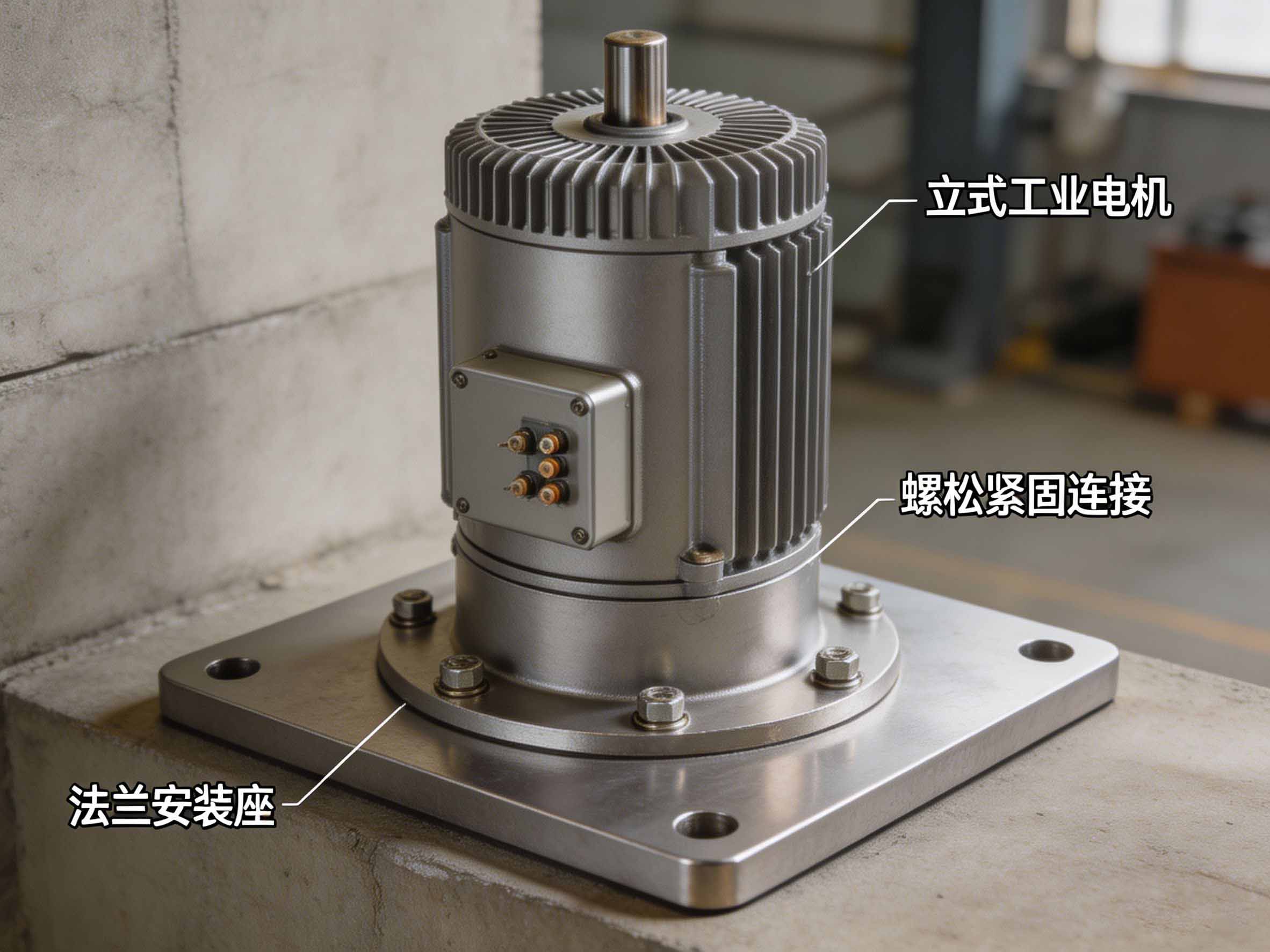 电机立式法兰安装预览