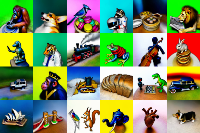 DreamFusion: Text-to-3D using 2D Diffusion 网站预览